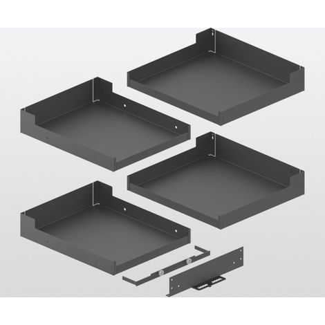 peka Einhängetablar-Set Liro 500 Magic Corner Comfort anthrazit (1/5)