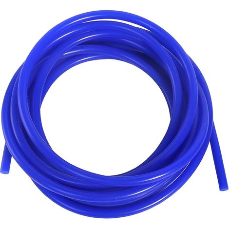 Tuyau En Silicone Durite De Depression, Tuyau à Vide En Silicone 5 m DiamèTre IntéRieur 4 mm pour Moteur Refroidisseur de Véhicule Bleu (1/5)