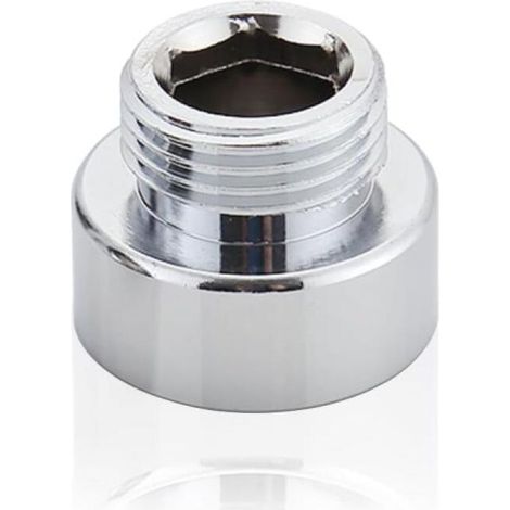 réducteur de débit robinet de filetage intérieur 3/4" vers filetage extérieur 1/2",raccord gaine en cuivre de qualité supérieure,manchon adaptateur pour tuyau douche connecteur (1/5)