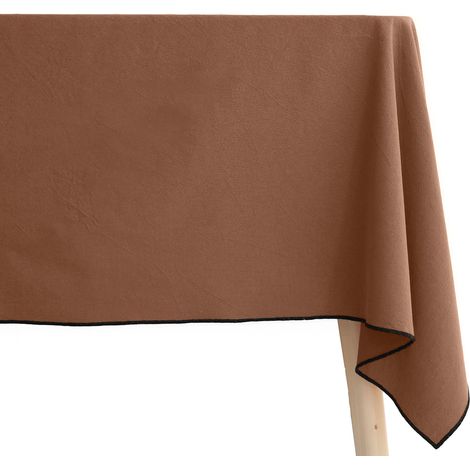Nappe coton HONO finition point bourdon Carré 160x160 cm (1/5)