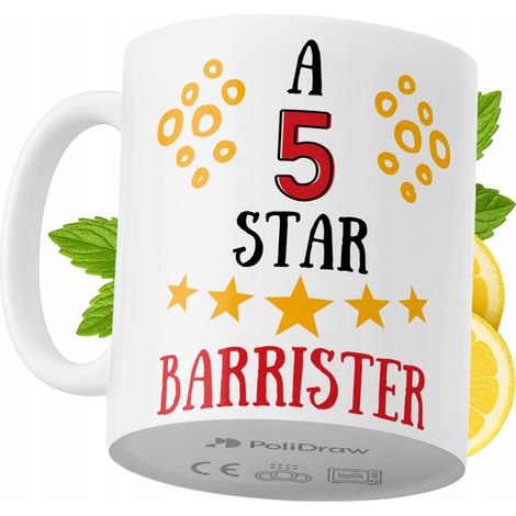 Lustige Kaffeetasse mit witzigem Textdesign für Anwälte – ideal für Geburtstage, Namenstage, Feiertage und besondere Anlässe. Hochwertige Tasse für Zuhause, Büro und Arbeit. Farbe: Weiß, 330 ml.