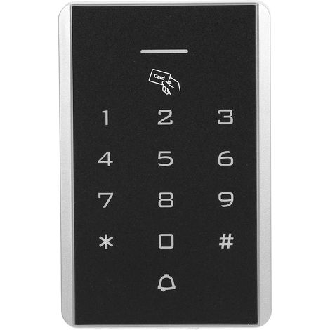 Clavier de contrôle d'accès pour porte de sécurité, clavier autonome 125 kHz, clavier d'entrée pour domicile, bureau ou appartement