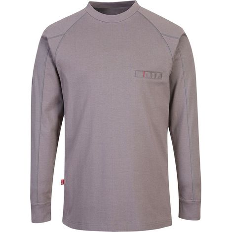 Sweat Col Rond Antistatique Fr Couleur : Gris Taille L - Portwest (1/2)