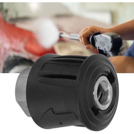 M22-14-mm-Adapter für Hochdruckreiniger, kompatibel mit Kärcher-Reinigungsmaschinen, Wasserschlauch, 4000-psi-Aluminiumanschluss (1/5)