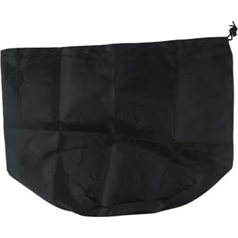 Waterproof motor bag for outdoor brush cutter with drawstring for safe and convenient storage (black) Black - (1/5)