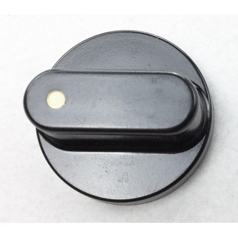 STAR 1 MANOPOLA MARRONE CUCINA GAS  PERNO 6 MM GAMBO 0 MM  M 5510 (1/2)