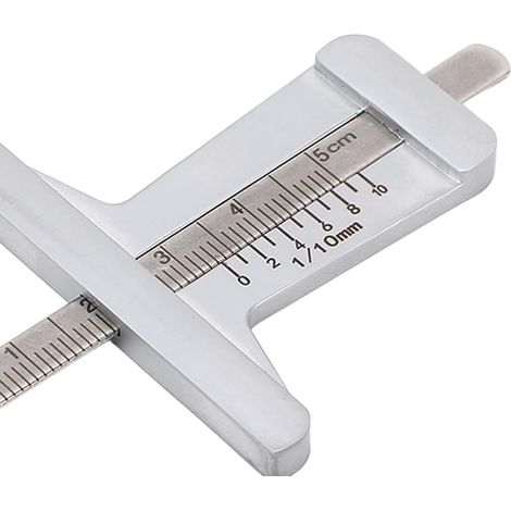 Pied à coulisse numérique 0-50mm en acier inoxydable portable, micromètre de précision et jauge de profondeur