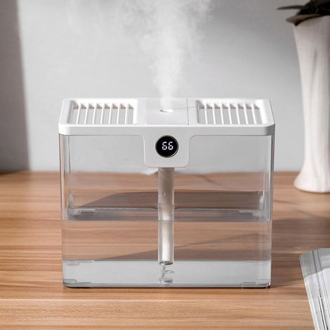T15 USB-Luftbefeuchter für Zuhause und Büro, 1,5 l Fassungsvermögen, Weiß (1/5)