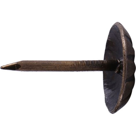 100 clous décoratifs vintage avec étiquettes en métal bronze, adaptés à la décoration de meubles, canapés, chaussures, portes, etc. (1/5)