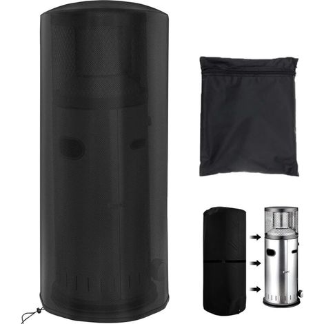 Housse de protection pour chauffage de terrasse - Oxford 210D - Coupe-vent - Anti-UV - 50 x 50 x 120 cm (1/4)