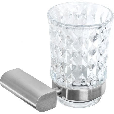 REA BADEZIMMER-BECHER BRUSH NICKEL 322224