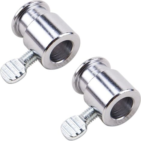 Lot de 2 rouleaux-guides pour broche de rôtisserie – Accessoires de barbecue en fer faciles à nettoyer, pour une expérience de grillade optimisée.