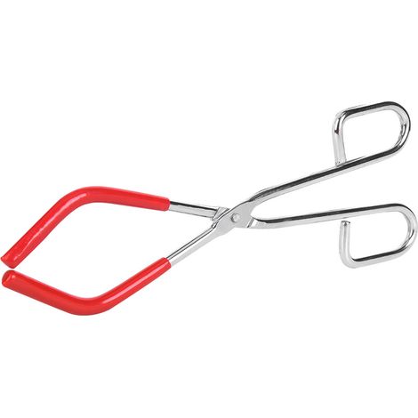 Outil pédagogique pour laboratoire de chimie : gobelet, bécher et pince en acier inoxydable (1/5)
