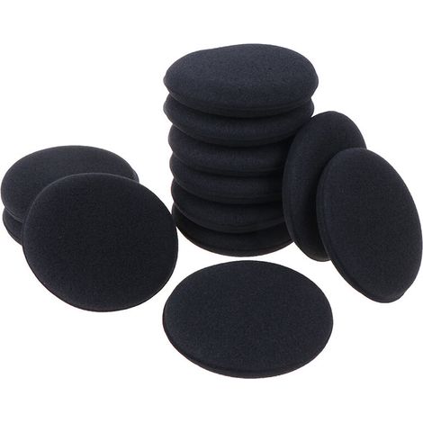 12Pcs Microfiber Car Applicator Pads, Extra Soft and No Damage to Surface, Great for Polishing and Waxing, Leather Care, Interior Sponge, Car Detailing Pad