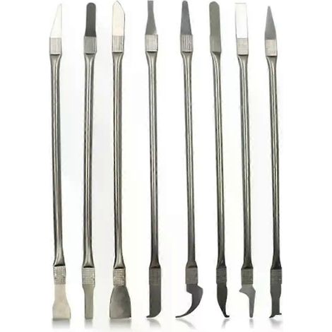 Handy-Reparatur-Werkzeugset, Demontageklingen, Hebelwerkzeug, Metallset, Spezialkleberentferner für Handy-CPU-IC-Chip-Werkzeug (1/4)