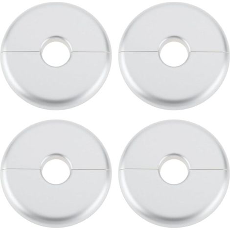 Radiator Pipe Cover 16mm Diameter 70mm Radiator Pipe Cover for Wall Radiator Tube Decoration Silver 4pcs (1/5)