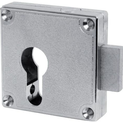 Devismes 11417 cerradura para muebles plata 60x60 mm
