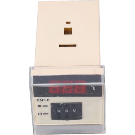 Digitalthermostat K 0-999°C, Temperaturregler mit Digitalanzeige, Heizen und Kühlen, AC 220V, präziser Regler (1/5)