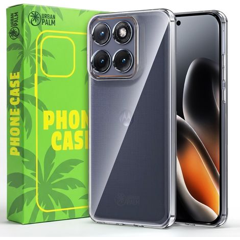 Étui UrbanPalm pour Motorola Edge 70 Fusion, en silicone transparent (1/5)