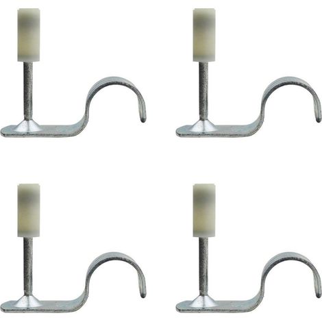 Cloueuse de plafond 100 pièces, clou intégré, clou Silent King, clou pour le travail du bois, clip pour tuyau, mini clou de lutte contre l'incendie, mini clou clip pour tuyau de 16 mm (100 pièces) (1/4)