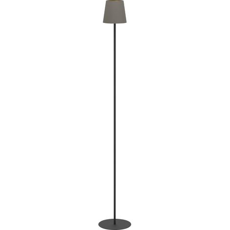 Eglo Stehlampe Fiorana 140,5 cm cappucchino schwarz (1/3)