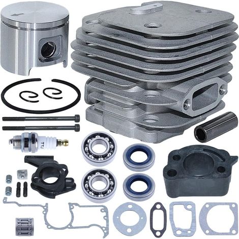 Kit piston de cylindre 48 mm, pour tronçonneuse Husqvarna 61 268 272, 503 53 20 71 (1/5)
