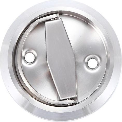 2pcs Poigne De Porte D'accs Ronde En Acier Inoxydable 304 Serrure De Porte Cache Camping Remorque Quincaillerie De Porte Anneau Poigne De Porte, P (1/5)