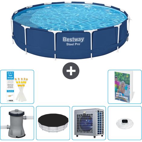 Bestway Piscina Bestway Steel Pro Redonda - 396x84 cm - 7-piezas S175 (1/5)