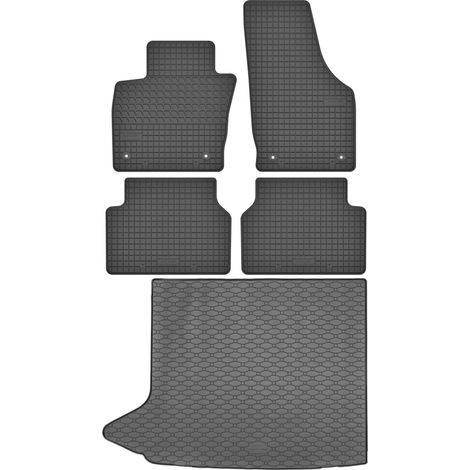 Juego de alfombrillas de goma para coche y maletero para Audi Q3 I SUV (2011-2018). (1/5)