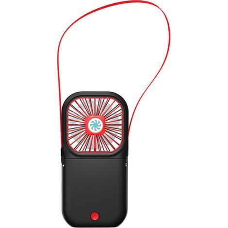 Ventilador USB, ventilador de cuello plegable, negro (1/5)