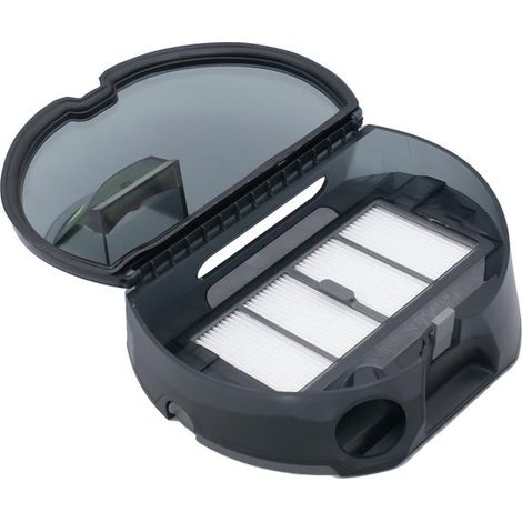 Depósito de polvo automático de repuesto adecuado eliminación suciedad, compatible piezas aspiradora robot iRobot Roomba serie S S9 (9150, 9550) (1/5)