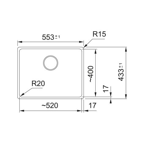 Fregadero Franke MRG 110-52 CAFE CREME F (1/3)