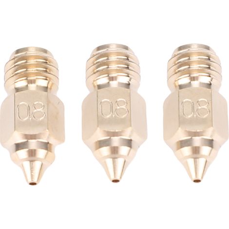 3 buses 0,8mm Creality Ender 5 Max – Remplacement imprimante 3D, laiton résistant hautes températures, hotend (1/5)