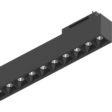 Sistema Binario Arca Accent Alluminio Nero Led 29W 4000K Luce Naturale (1/5)
