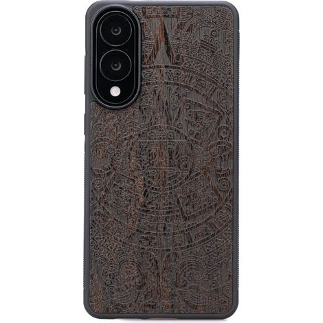 Bewood Holzhülle für Samsung Galaxy S25 Edge AZTEC CALENDAR ZIRICOTE (1/5)