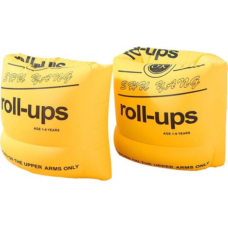 Bouées de natation pour débutants, bracelets de natation gonflables anti-rayures avec volume d'air réglable, aides à la flottaison confortables pour enfants en piscine (1/5)