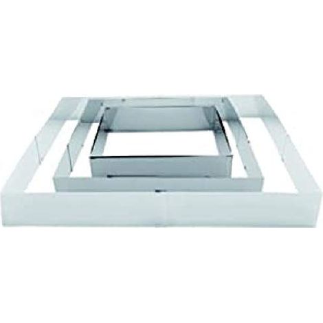 Stampo rettangolare estensibile Ibili acciaio inox 24-46 cm
