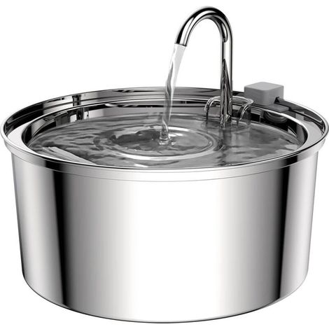3.2L Cat Fountain, Stainless Steel Cat Fountain (1/5)
