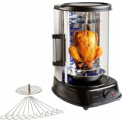 GRILL VIANDE VERTICAL POULET KEBAB DESIGN
