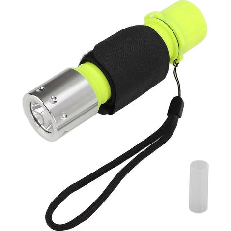 Lampe torche étanche 2024Dive Light LED IPX8, robuste, en alliage d'aluminium, portable et légère, à usage multiple. (1/5)