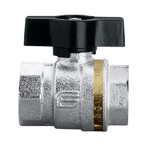 Valvola a sfera ASTER FF con farfalla in alluminio 1/2" 0821N404 - - EFFEBI - - (1/2)