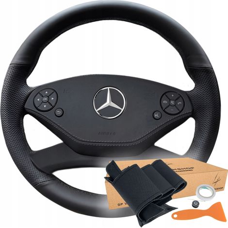 COPRIVOLANTE CON MOTIVO BICIPITE PER MERCEDES BENZ S W221 (1/5)