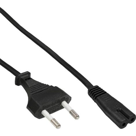 Câble d'alimentation avec fiche italienne 3 broches pour ordinateur, moniteur et imprimante