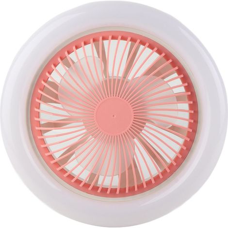 Kleiner E27 30W LED-Deckenventilator mit Leuchte, verstellbar und leise, für Kinderzimmer, 85-265V (1/5)