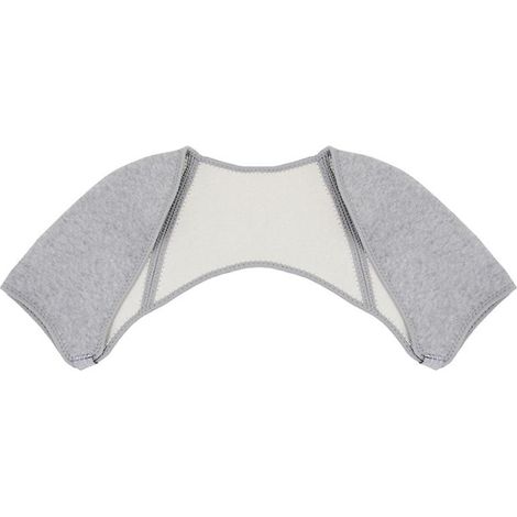 Ceinture de soutien lombaire en charbon de bambou Tom's Hug Brand avec sangles de maintien, protège-épaules, ceinture de maintien pour la posture et les blessures sportives, garde au chaud - gris fonc (1/5)