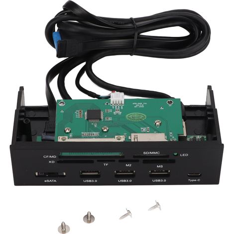 Hub USB 5,25 pouces Performances Optimales Équipement Complet 5 Gbit/s 11 Ports Accessoires Informatique (1/5)