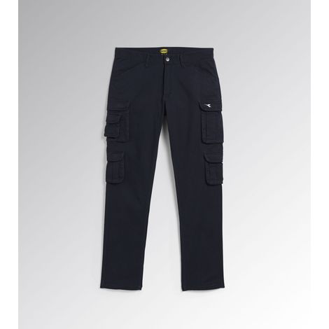 PANTALON DE TRAVAIL DIADORA MULTIPOCHES ÉLASTIQUE BLEU WAYET II - 16029860052 M (1/8)
