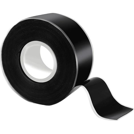 Selbstklebendes Silikonband zum Reparieren, Abdichten und Verkleben, wasserdichtes, selbstverschweißendes Reparaturband für Sanitär-, Elektro- und Heimwerkerprojekte, 2,5 cm x 3 m (1/5)