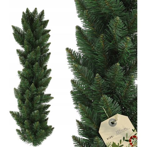 KADAX Kiefergirlande, Dekogirlande, 112cm lange Tannengirlande, Vixen