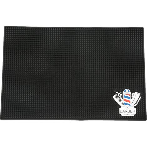 Tapis de table de coiffure antidérapant en silicone, sous-tapis pour outils, pour usage en salon (1/5)